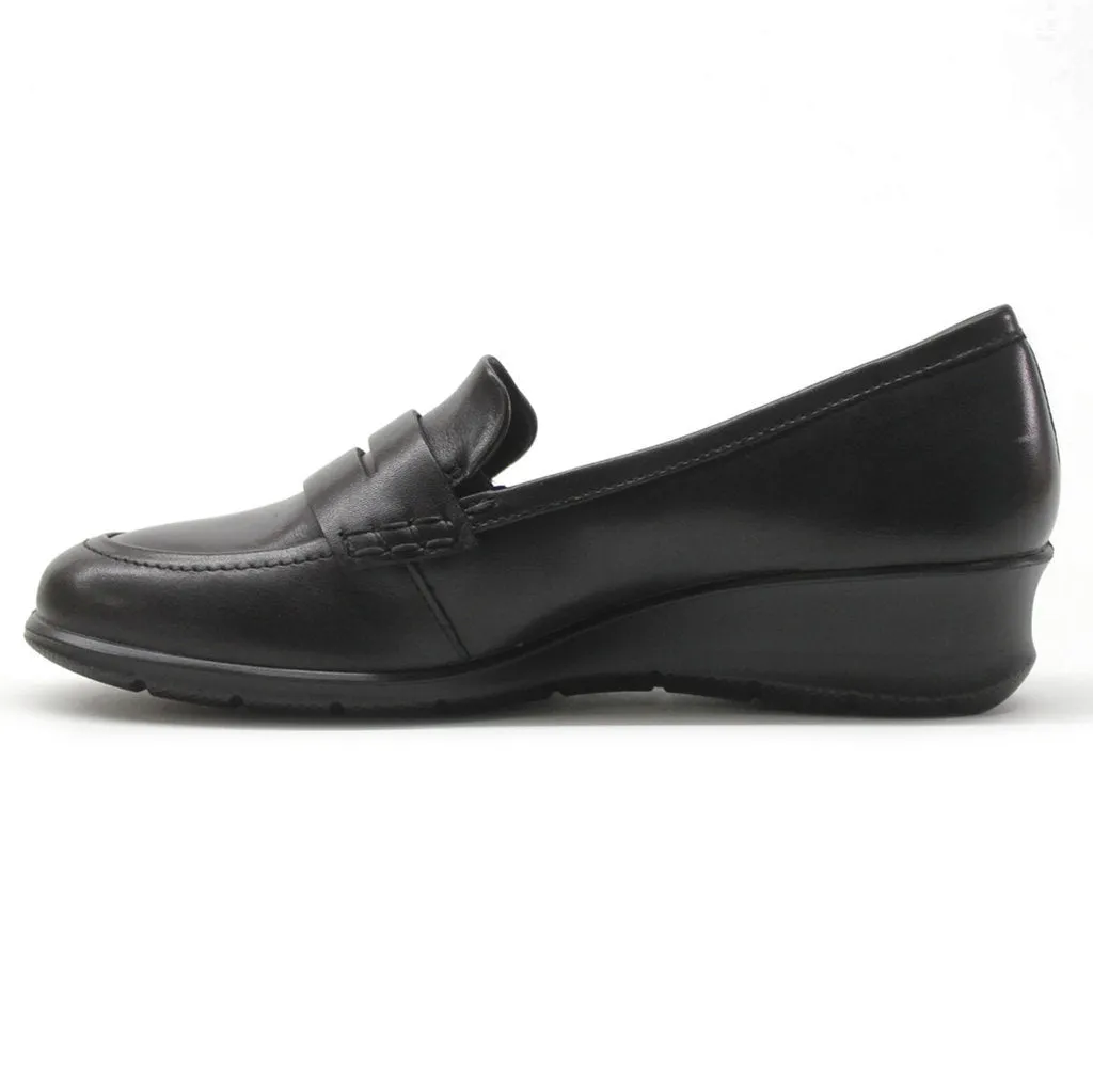 Felicia Full Grain Leather Women's Wedge Shoes