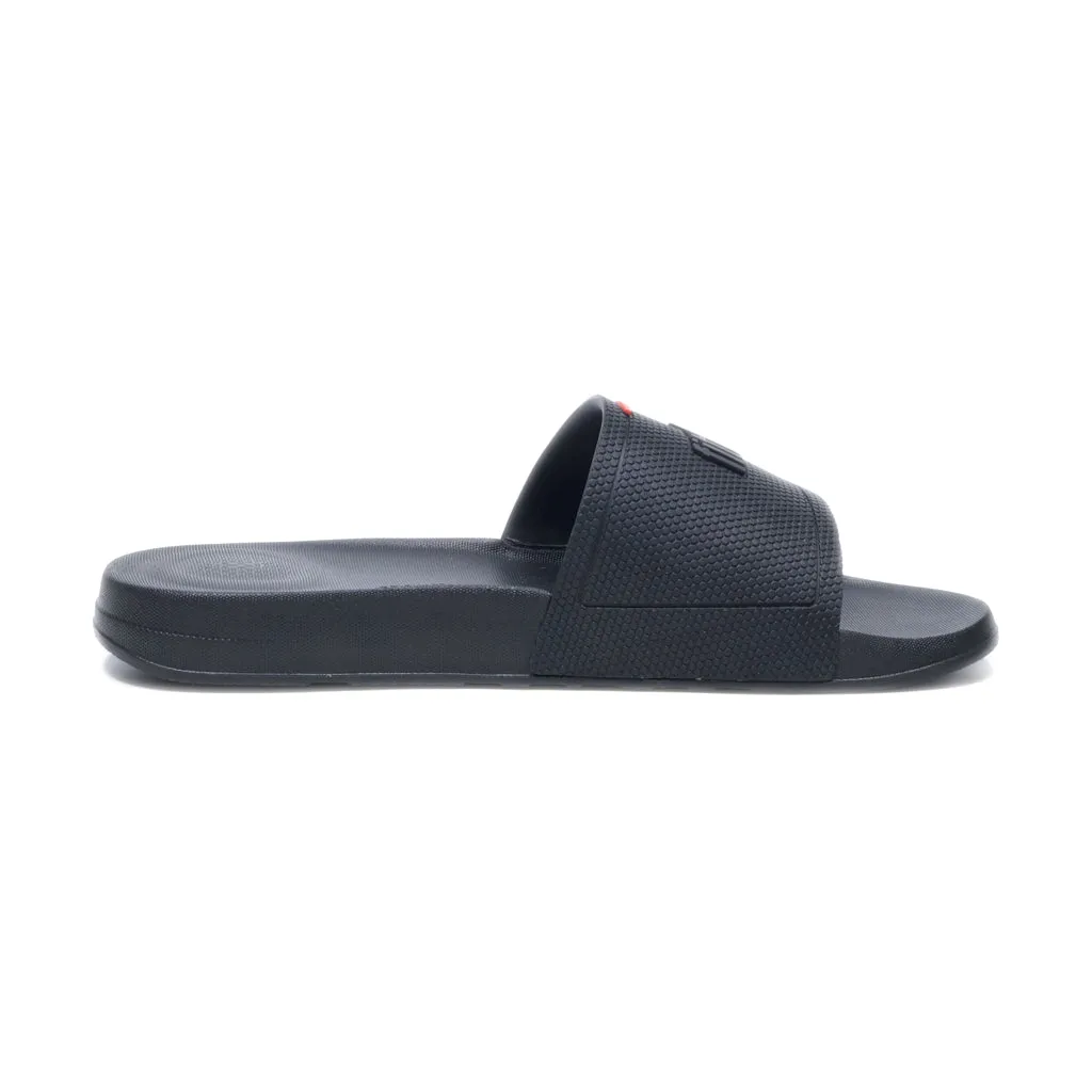 Fitflop Sliders Rubber Black Colour For Women