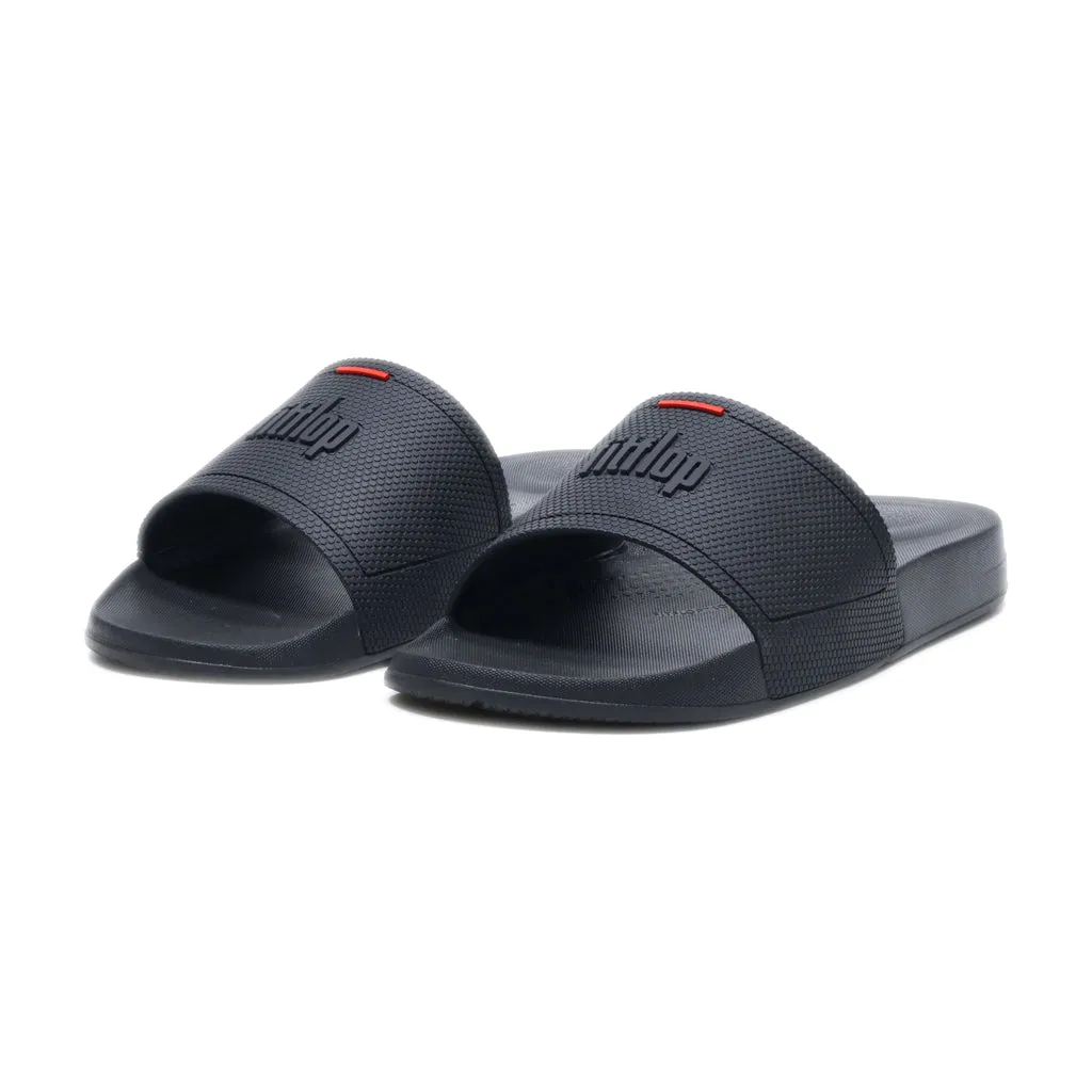 Fitflop Sliders Rubber Black Colour For Women