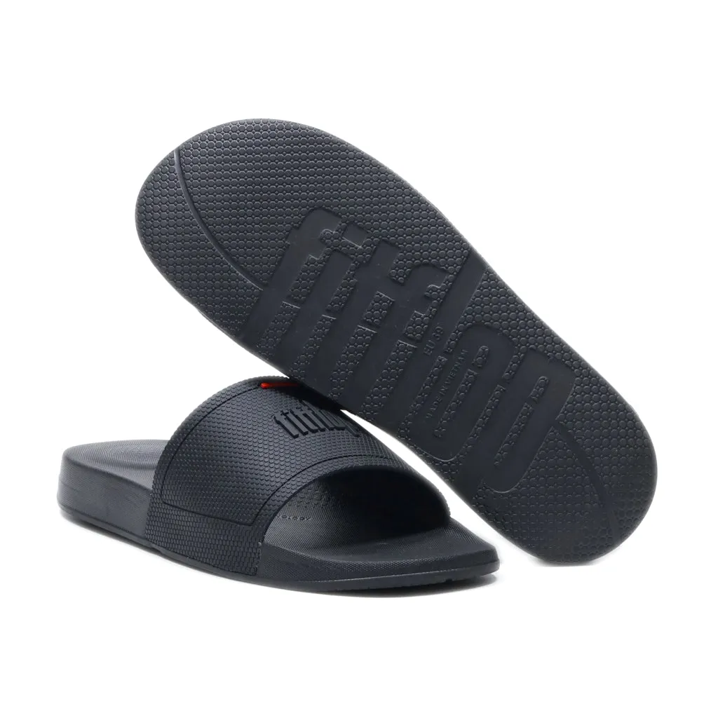 Fitflop Sliders Rubber Black Colour For Women