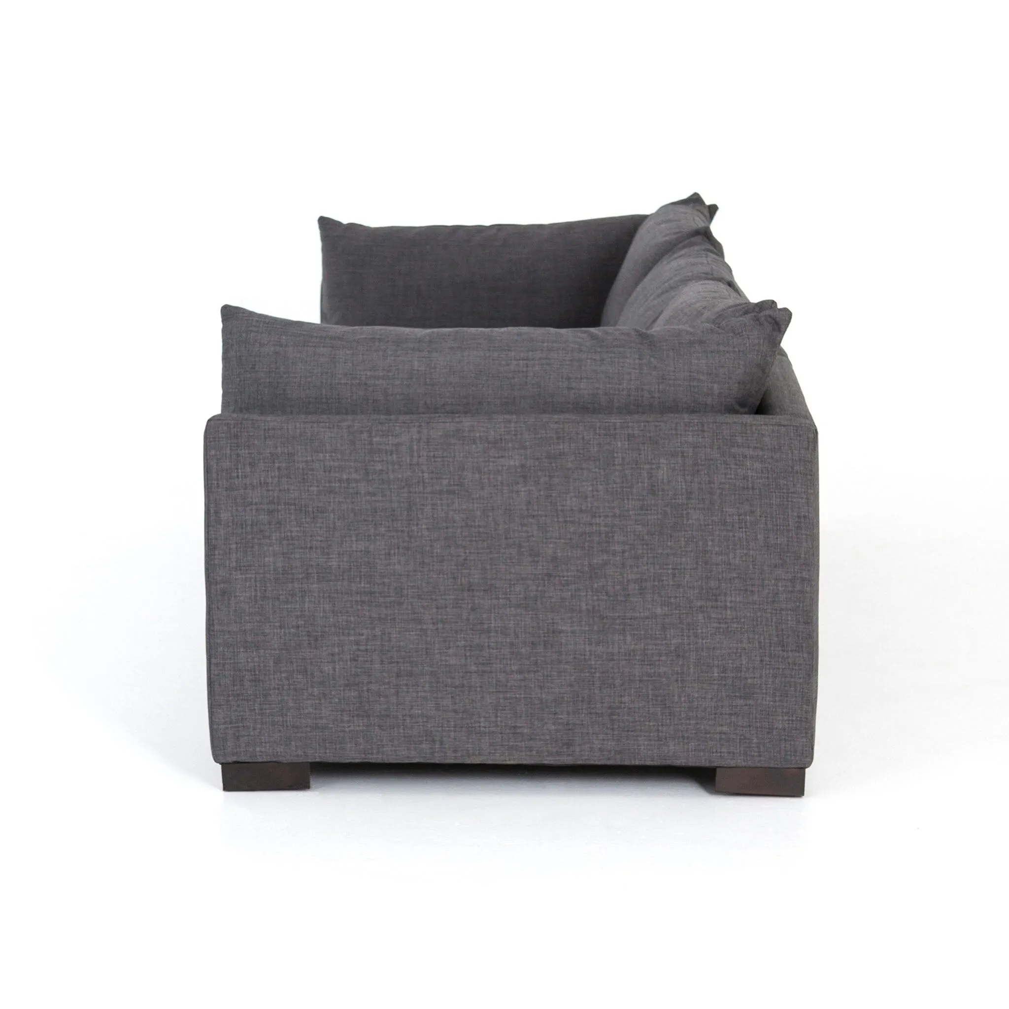Four Hands Westwood 3-Piece Sectional in Bennett Charcoal