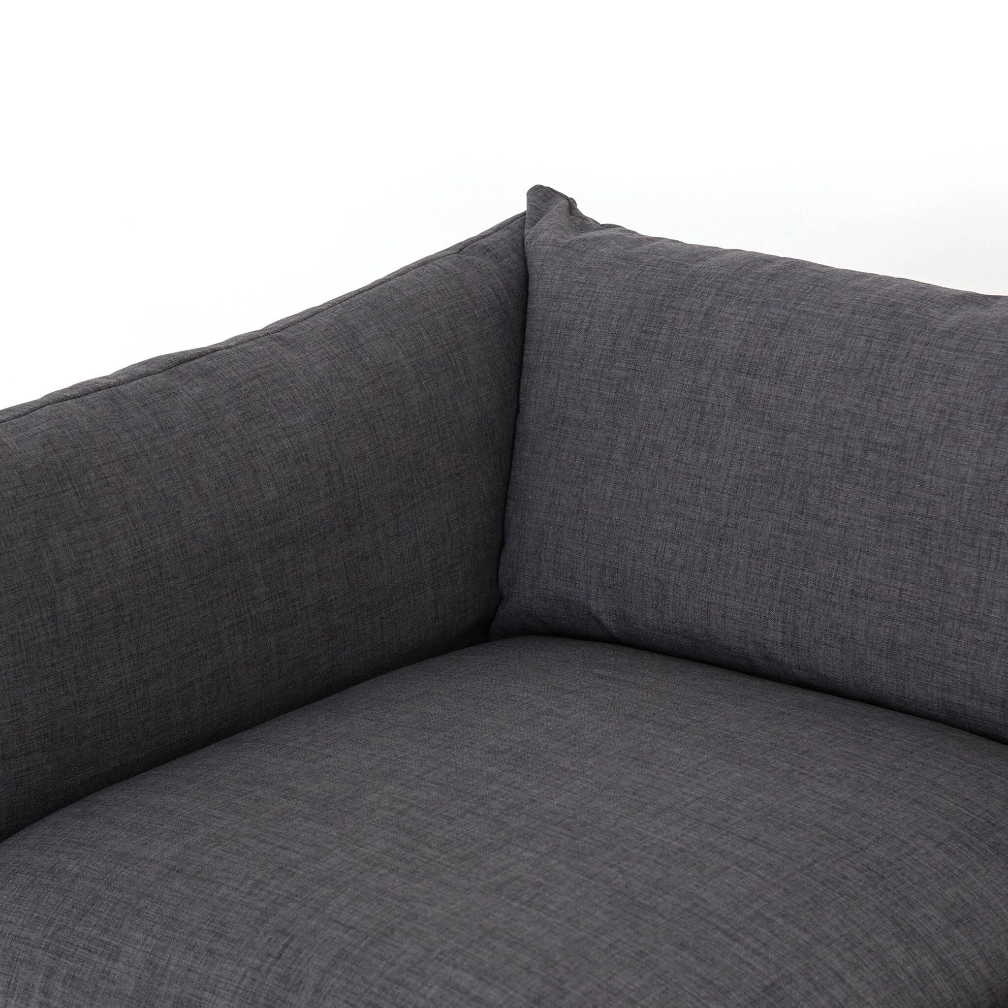 Four Hands Westwood 3-Piece Sectional in Bennett Charcoal