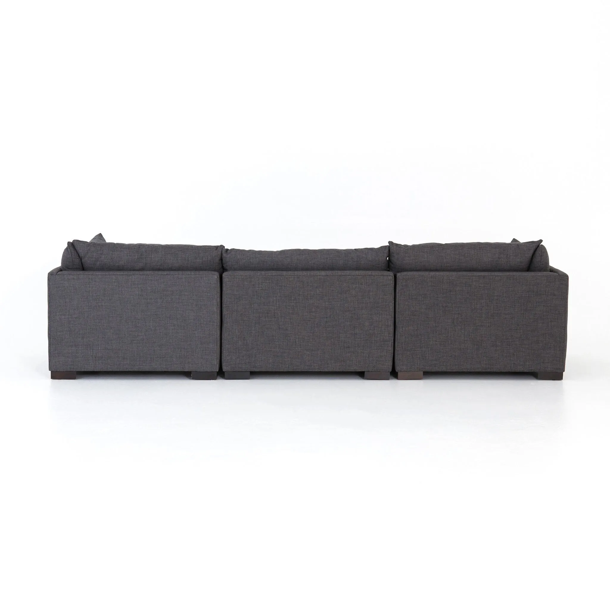 Four Hands Westwood 3-Piece Sectional in Bennett Charcoal