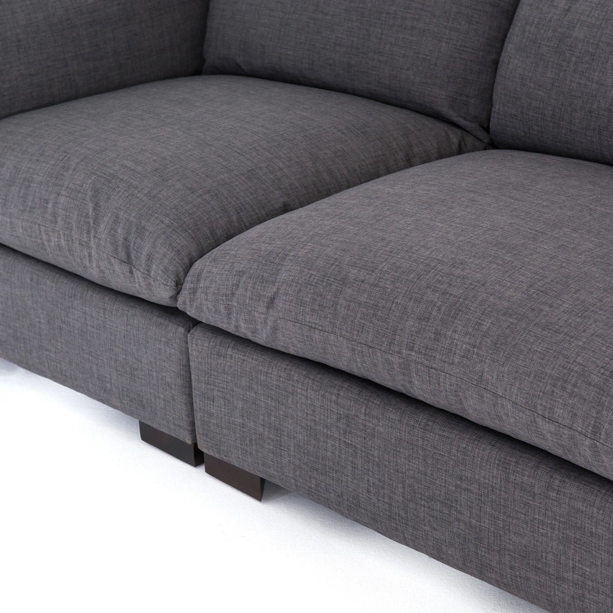 Four Hands Westwood 3-Piece Sectional in Bennett Charcoal