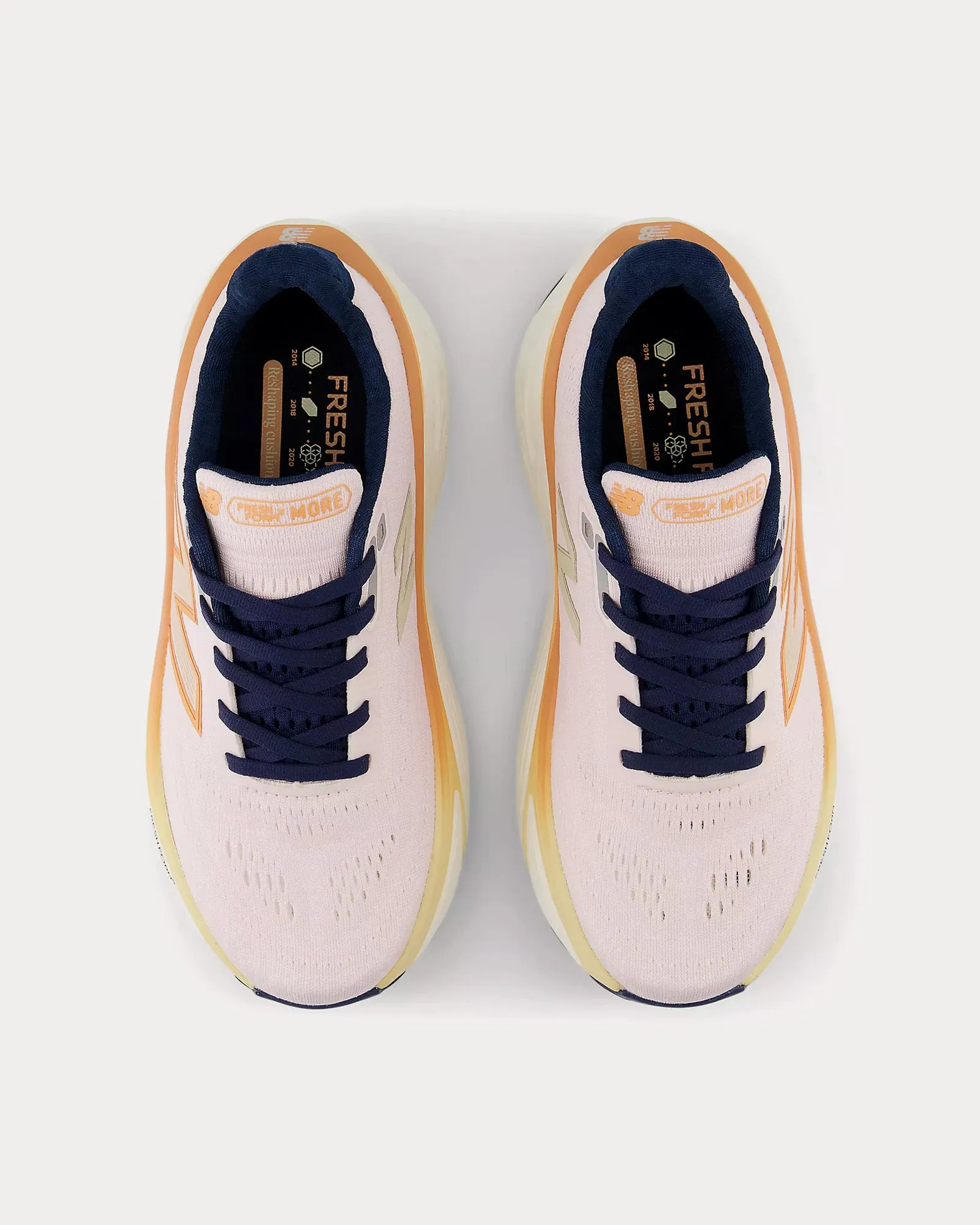 Fresh Foam X More v5 Pink Granite / Copper/ Calcium Running Shoes