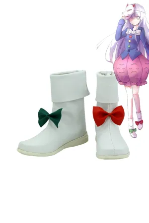Game Hopeless Masquerade Hata no Kokor Cosplay Shoes Boots Custom Made for Adult Men and Women Halloween Carnival