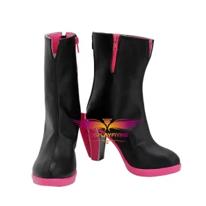 Game LOL League of Legends The Sinister Blade Katarina Du Couteau Cosplay Shoes Boots Custom Made for Adult Men and Women Halloween Carnival