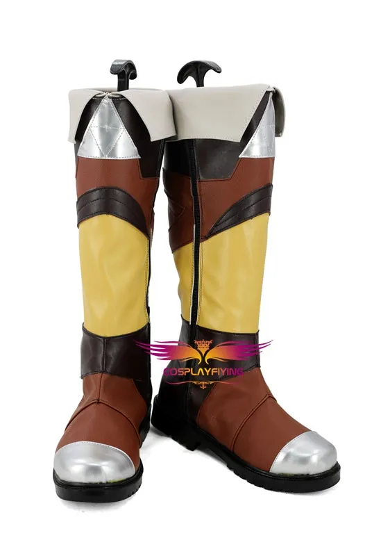 Game The Legend of Zelda "Princess" Zelda Tetra Cosplay Shoes Boots Custom Made for Adult Men and Women Halloween Carnival