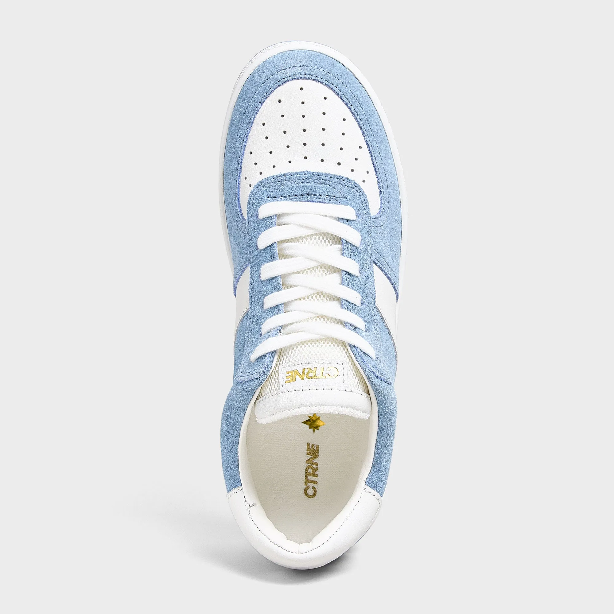 Geode Manifest Sneaker in Blue/Suede Ladies