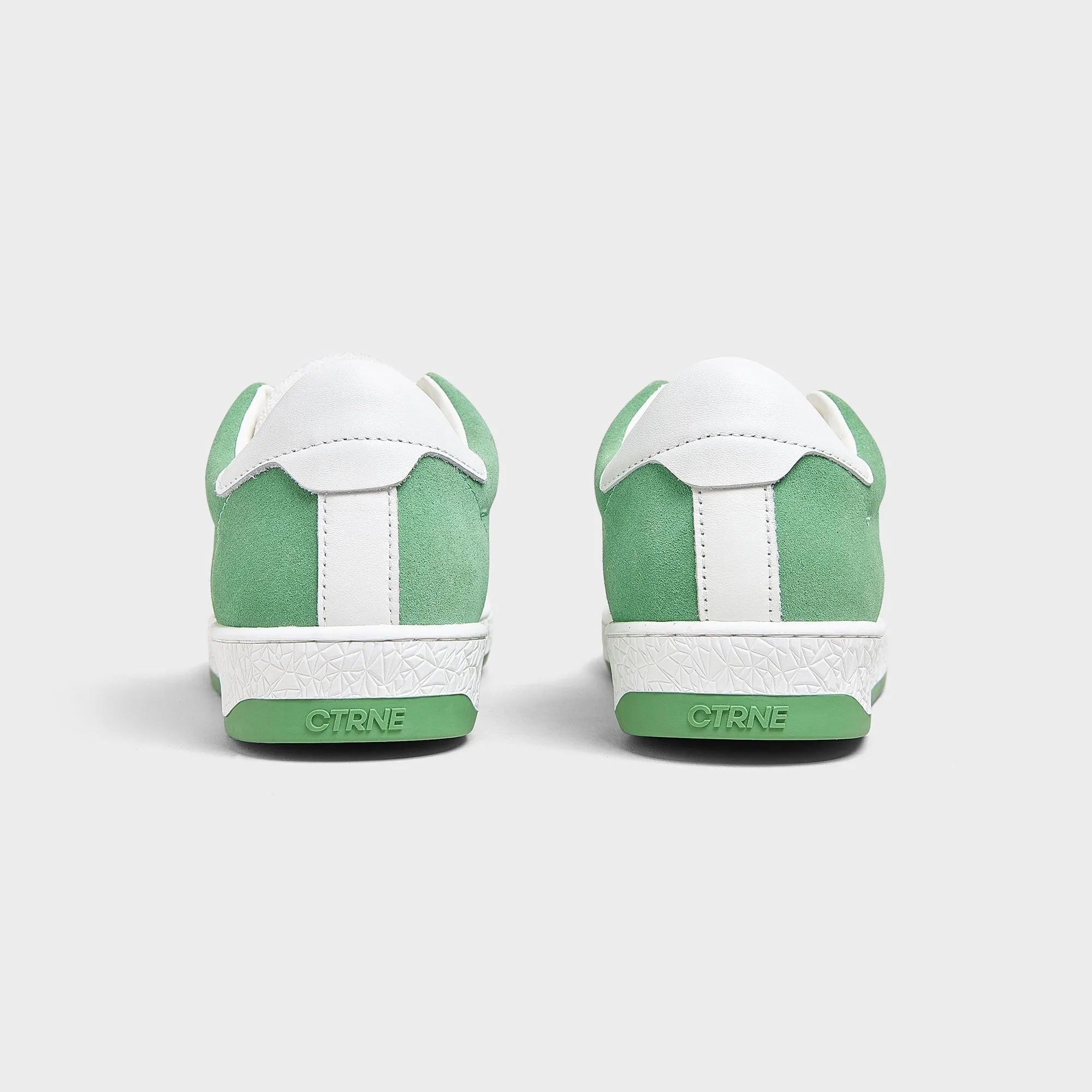Geode Manifest Sneaker in Green/Suede Ladies