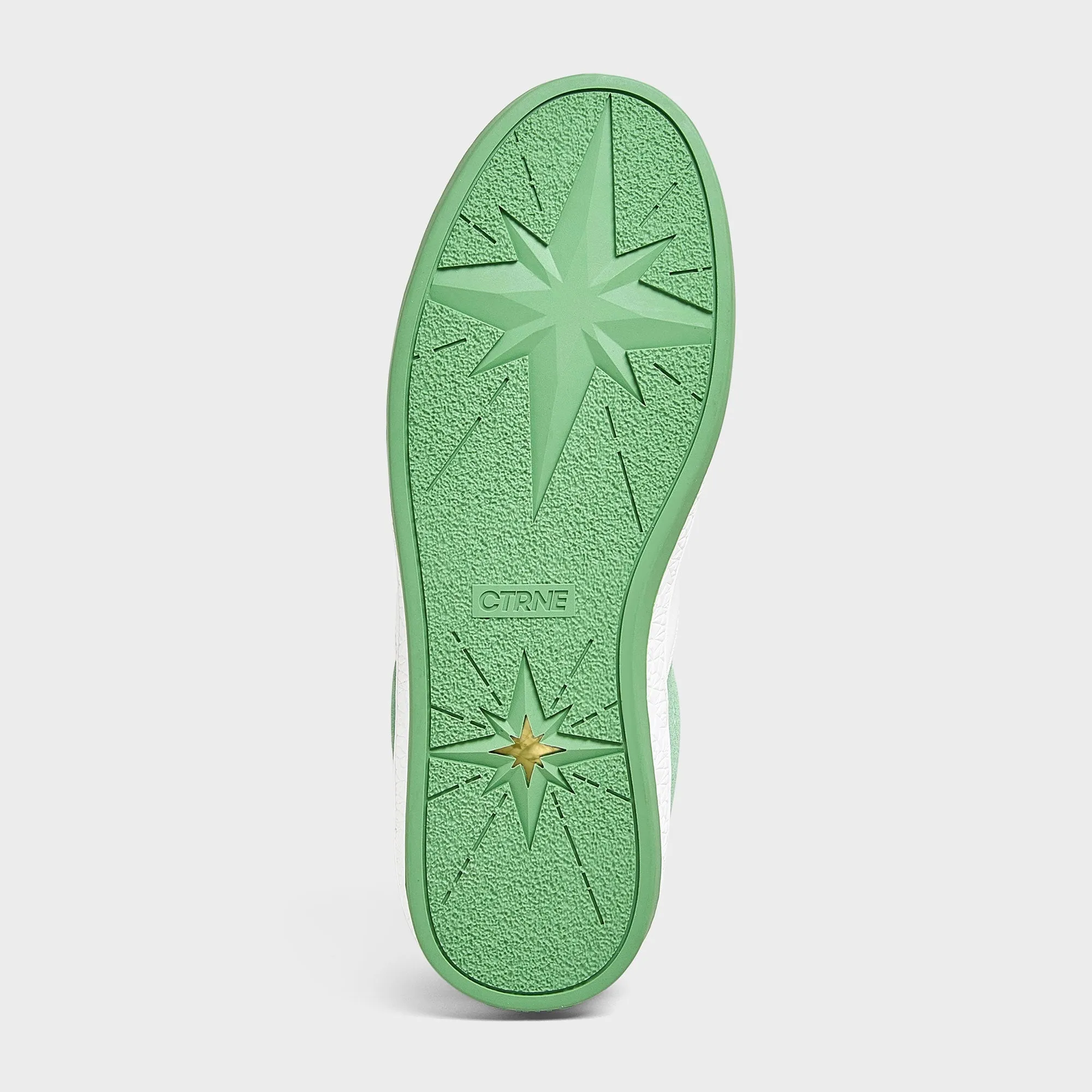 Geode Manifest Sneaker in Green/Suede Ladies