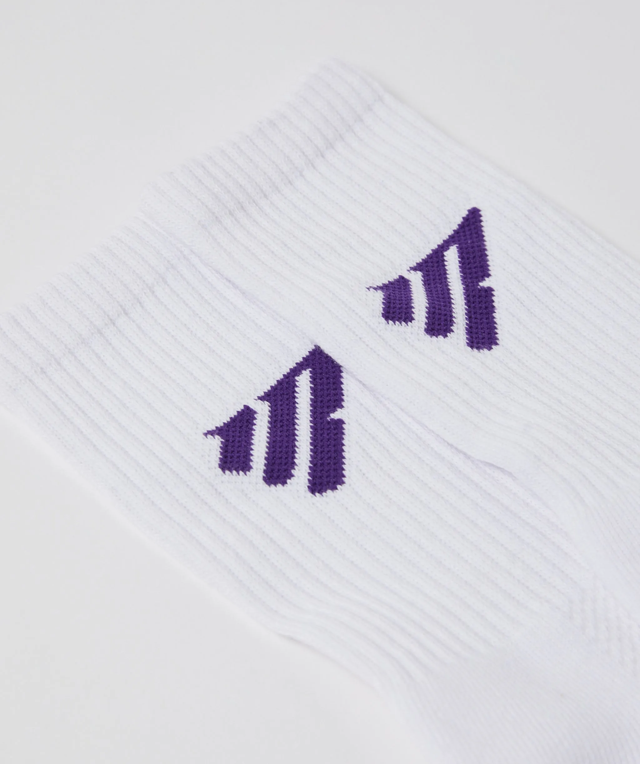 Grape Crew Socks