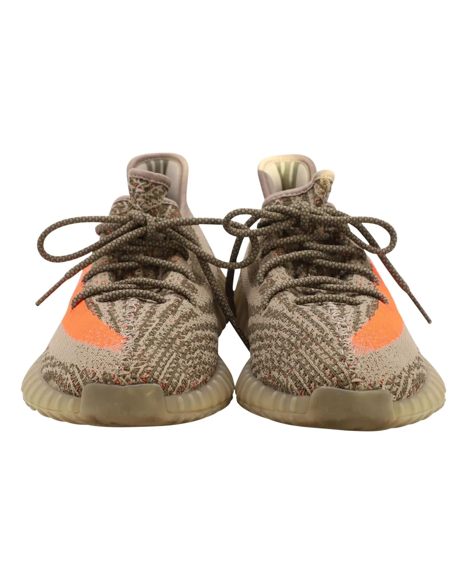 Grey Primeknit Sneakers with Boost Cushioning System