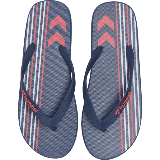 Hummel Unisex Multi Stripe Flip Flop