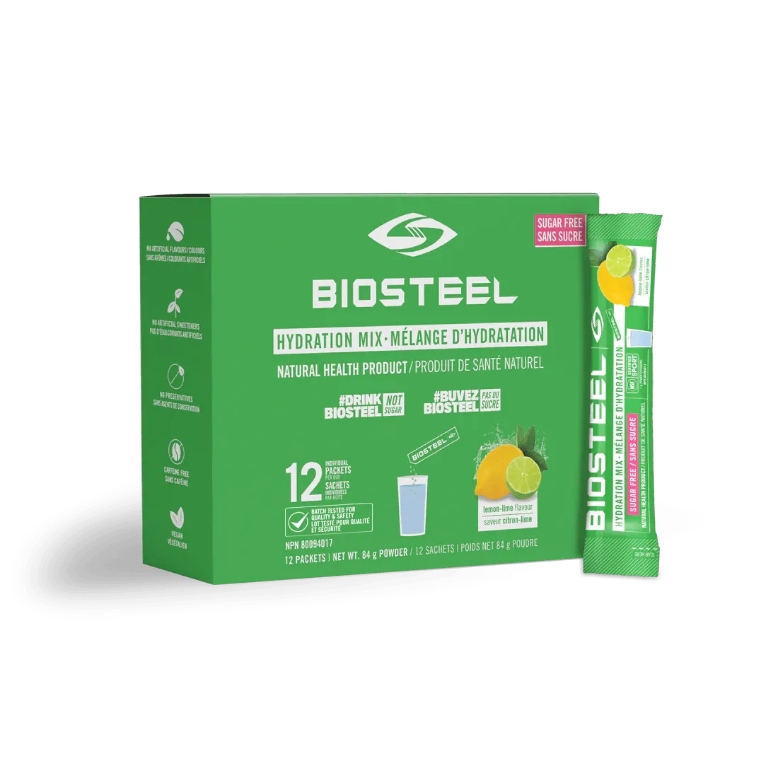 HYDRATION MIX / Lemon Lime - 12 Servings