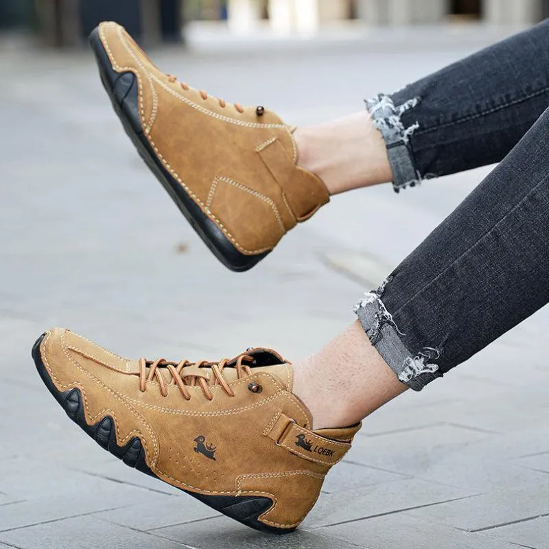Joel Freizeitschuhe | Bequeme, wasserdichte Herrenschuhe mit Schnürsenkeln