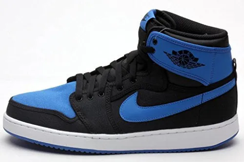 Jordan Mens AJ1 Ko High OG BLACK/SPORT BLUE//BLACK 638471-007 14