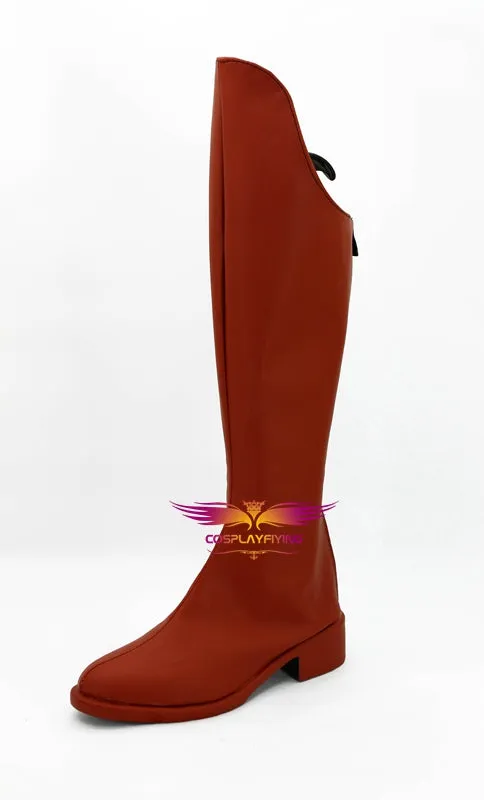Justice League Supergirl Kara Zor-El Cosplay Shoes Boots Custom Made for Adult Men and Women