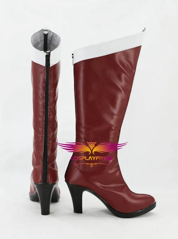 Justice League Wonder Woman Cosplay Shoes Boots Custom Made for Adult Men and Women