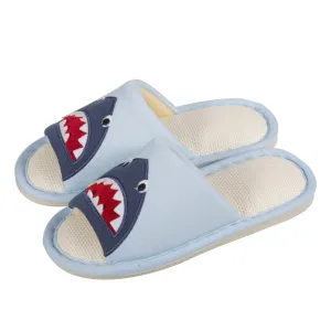 Kids Boys Girls Open Toe Cartoon Animals Indoor House Slippers Memory Foam Slip On Home Shoes