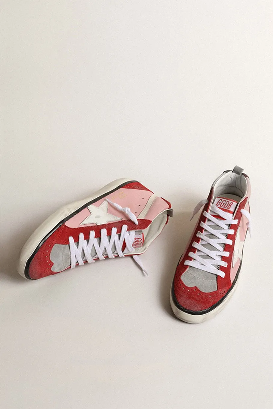 Mid Star Sneakers - Pink