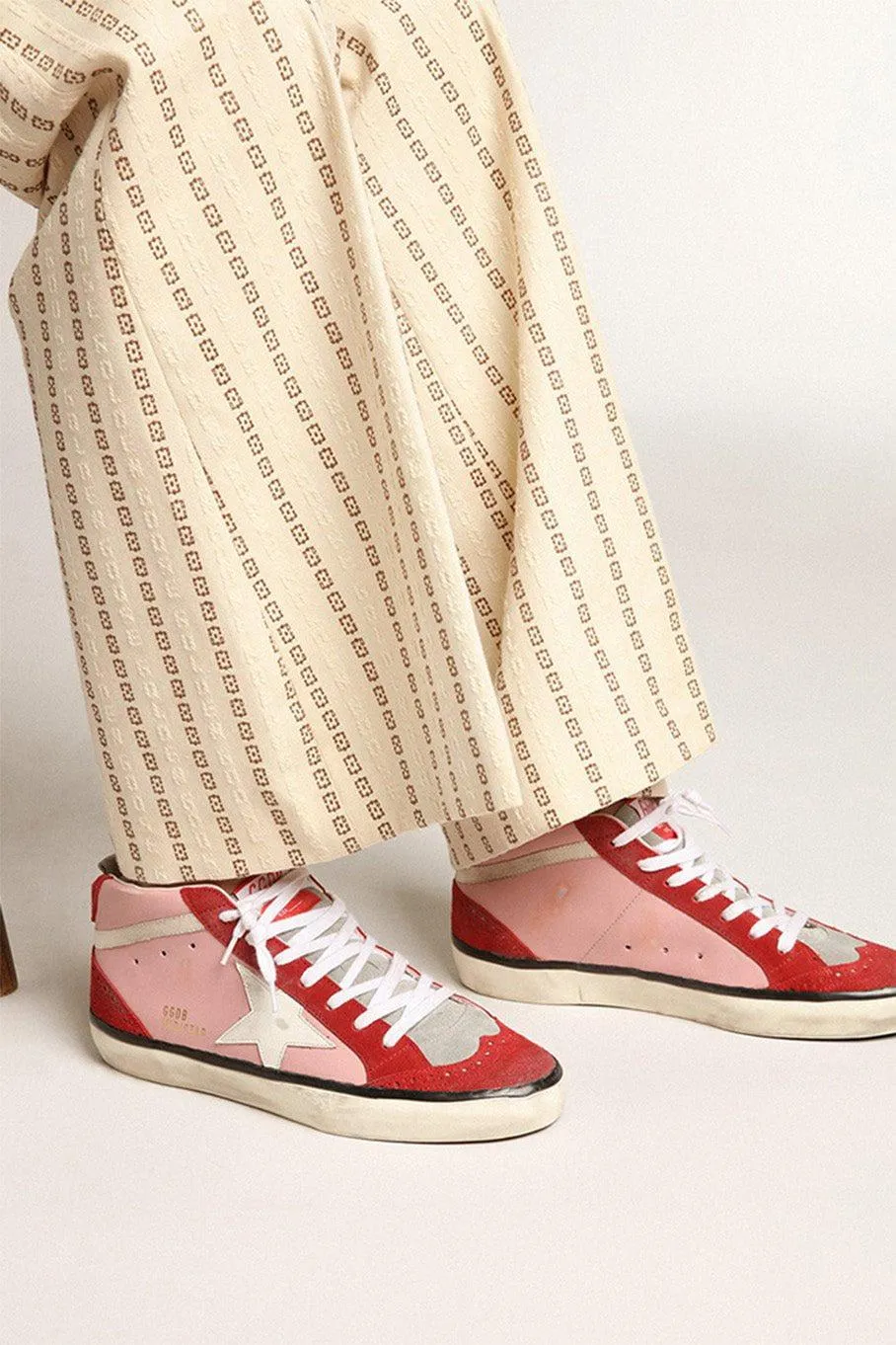 Mid Star Sneakers - Pink