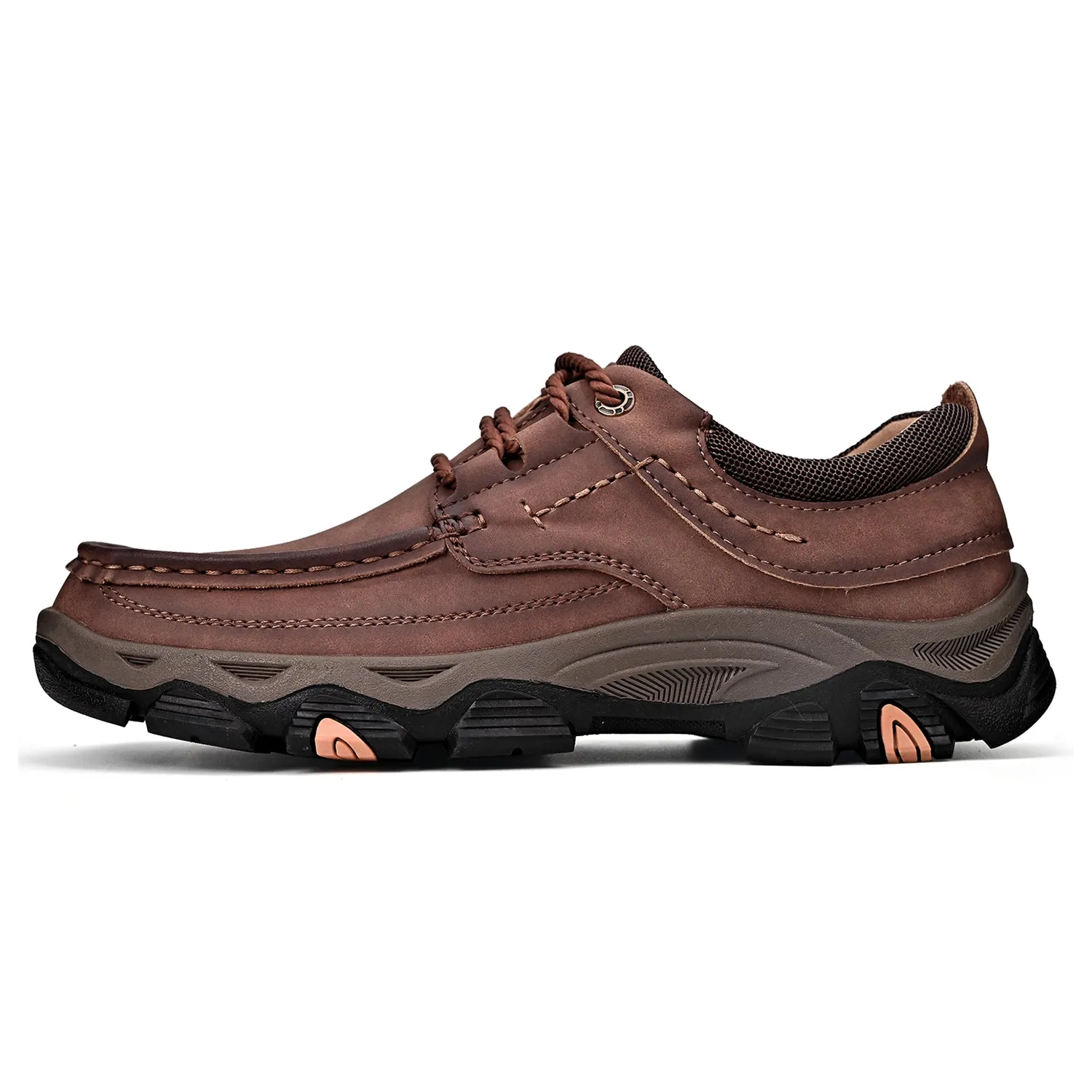 Mitchell Shoes Men's Lace Leather Casual Walking Outdoor Shoes