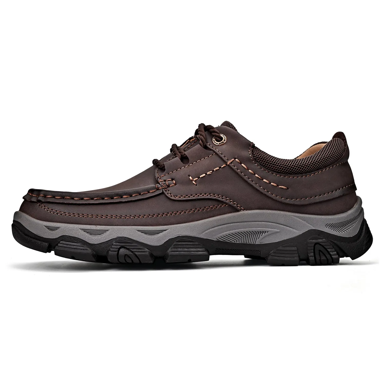 Mitchell Shoes Men's Lace Leather Casual Walking Outdoor Shoes