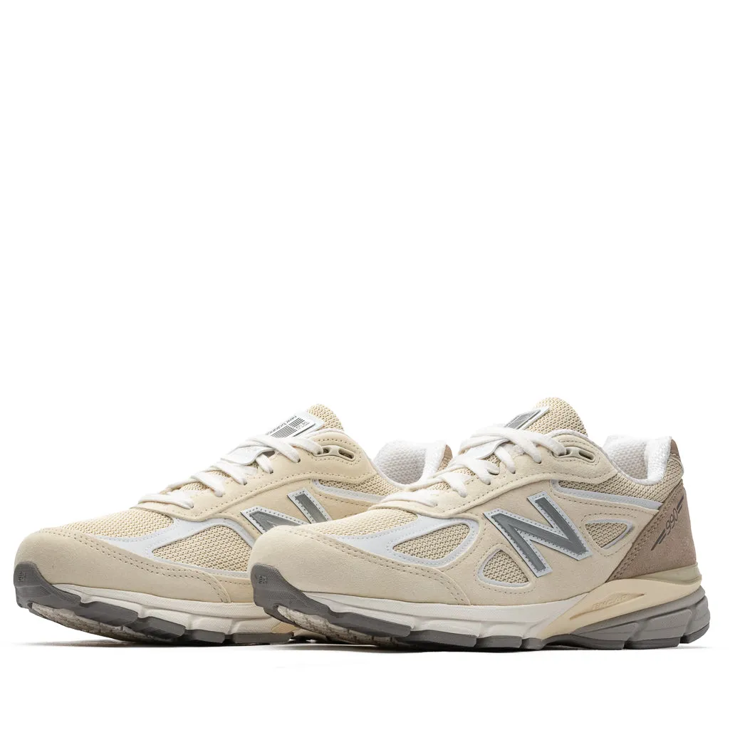 New Balance Made in USA 990v4 - Limestone/White