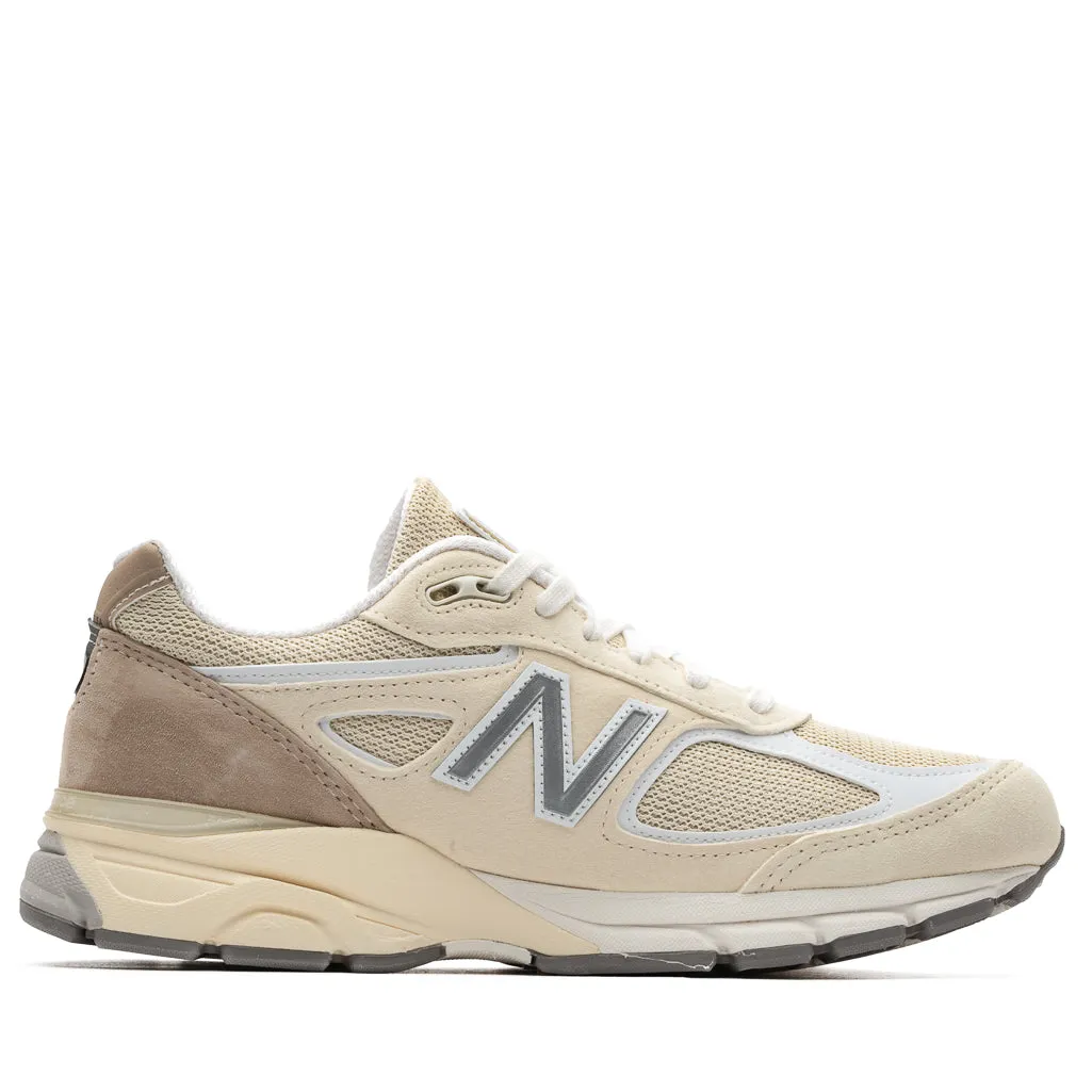 New Balance Made in USA 990v4 - Limestone/White