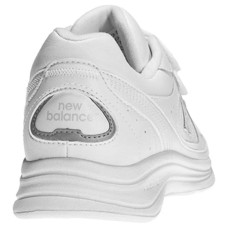 New Balance Men's 577 Hook and Loop White