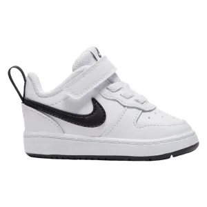 .Nike Toddler Court Borough Low 2 White/Black - (BQ5453 104) - CB - R1L9