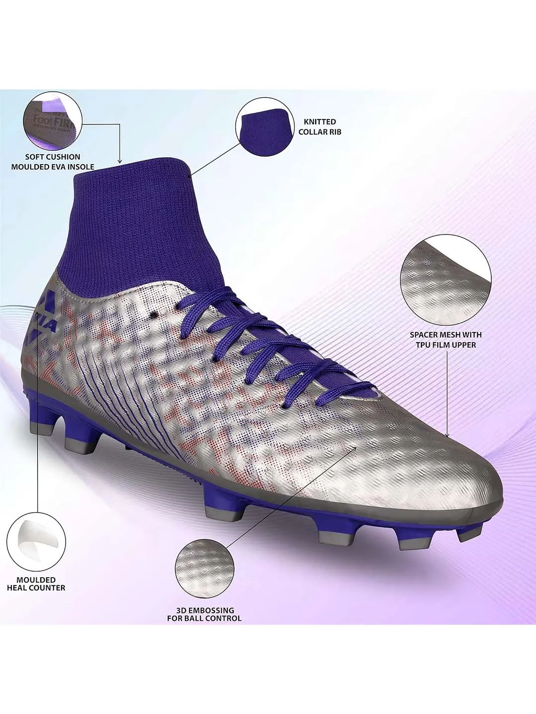 Nivia Oslar Blade 3.0 Football Shoes For Men