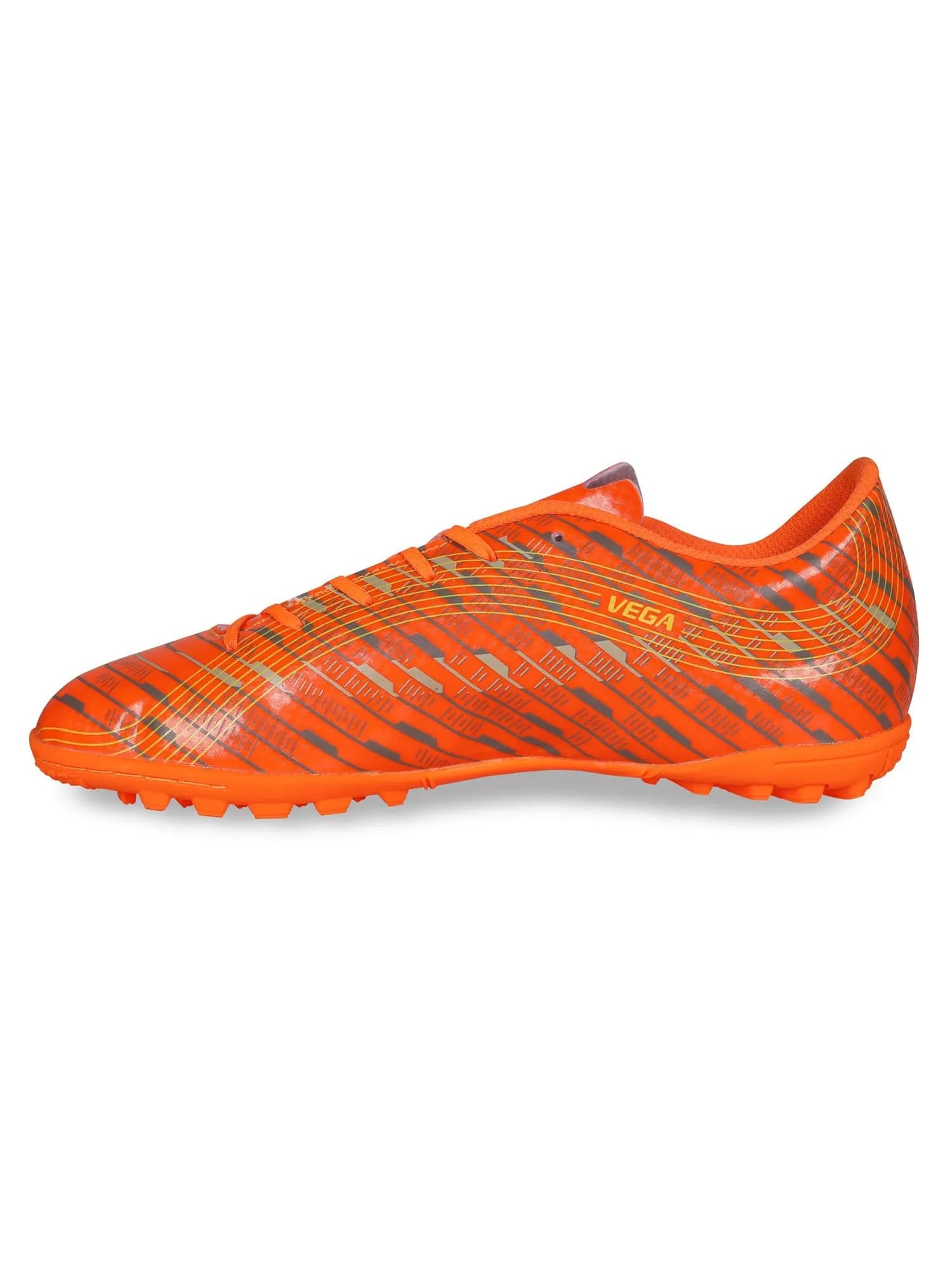 Nivia Vega Football Shoes Orange