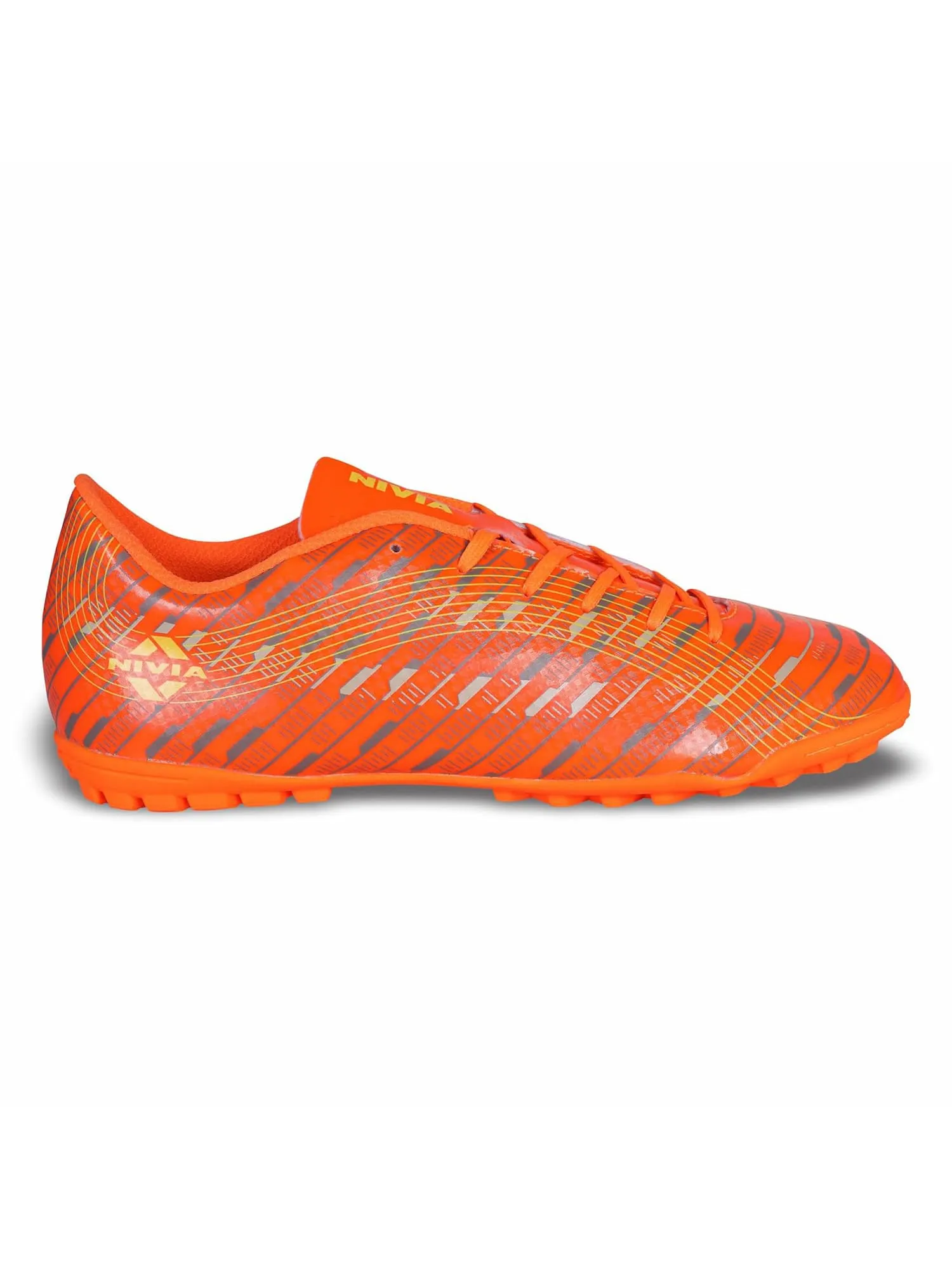 Nivia Vega Football Shoes Orange