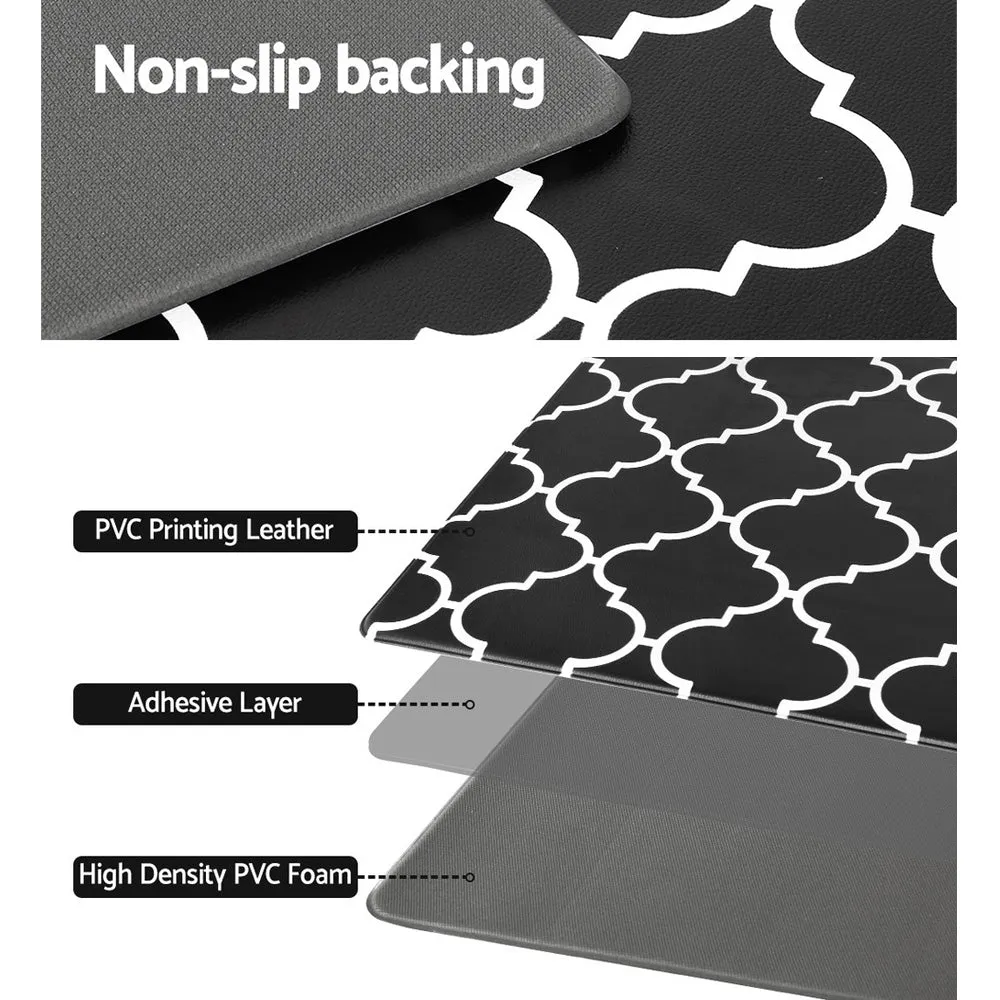 Non-slip Cushioned Kitchen Mat 45x120cm PVC Floor Artiss