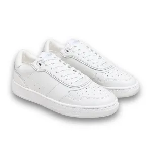 Orgonite Manifest Sneaker in White/Leather Ladies