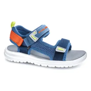 Pablosky Boys Sandal 976710 Jeans/Orange/Navy