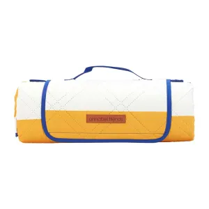 Picnic Mat - Yellow Stripe