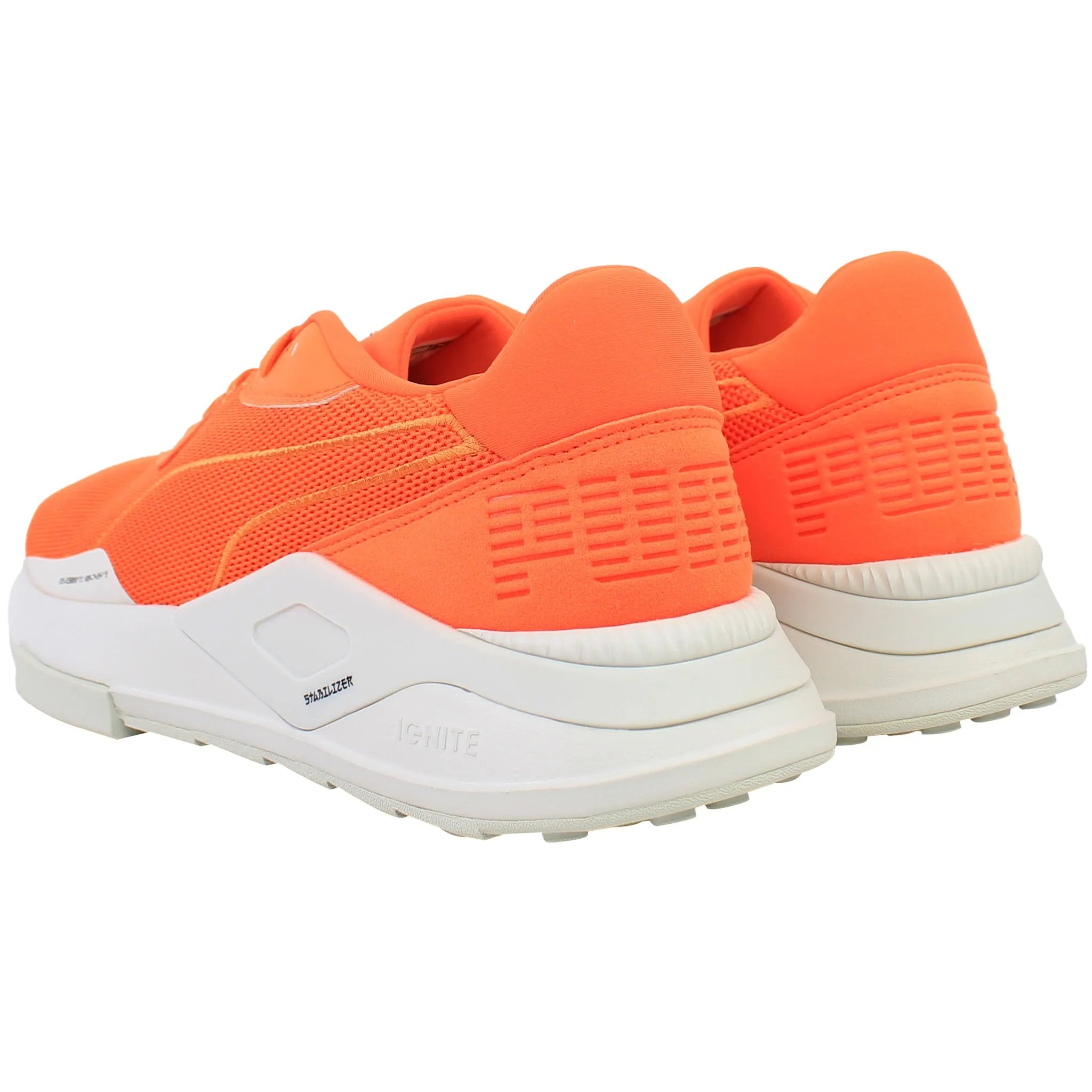 Puma Shoku In Plain Sight Mens Orange Running Shoes