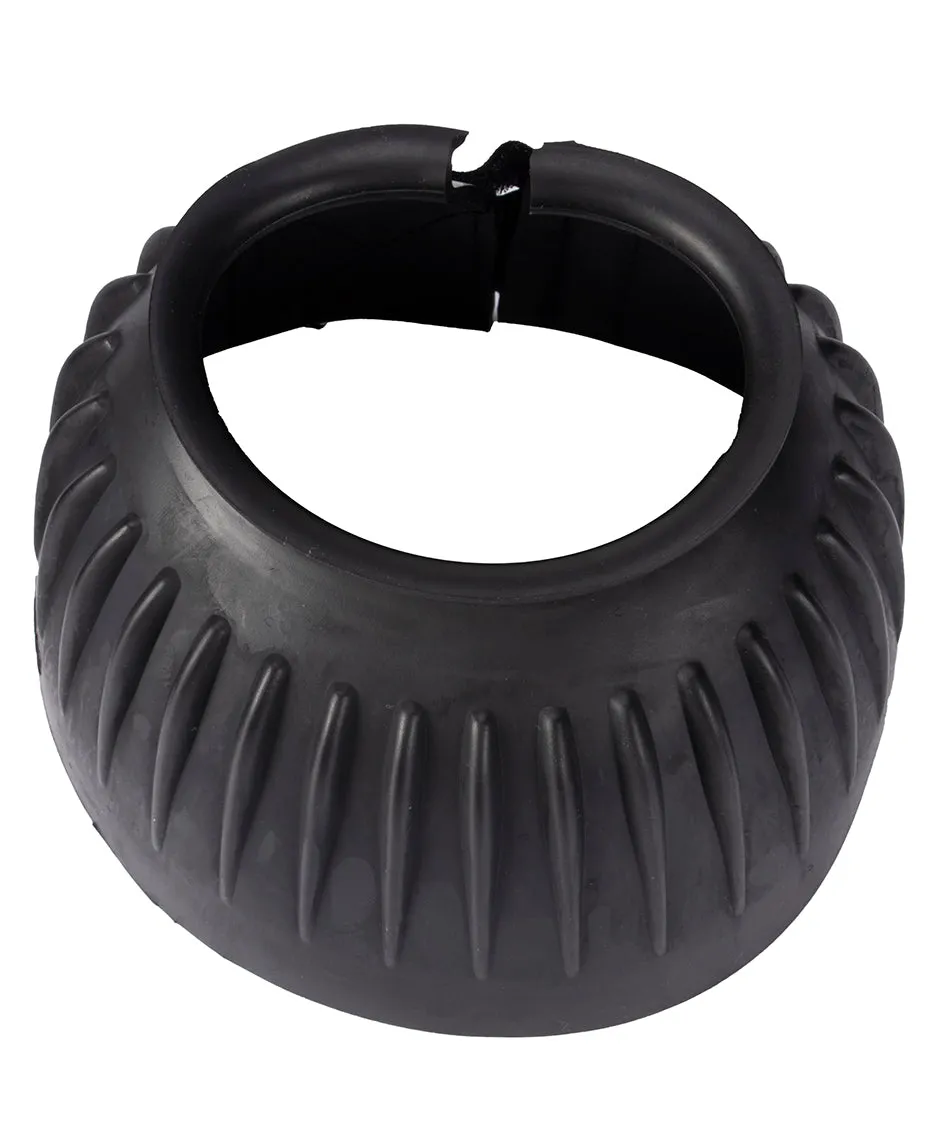 Ribbed Bell Boots w/Single Velcro