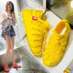 Rome Style Breathable FlyKnit Sneaker Shoes