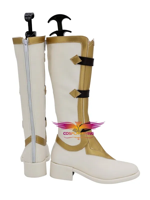 RPG Game Granblue Fantasy Vampy Cosplay Shoes Boots Custom Made for Adult Men and Women Halloween Carnival
