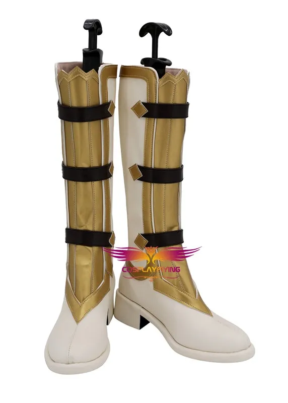 RPG Game Granblue Fantasy Vampy Cosplay Shoes Boots Custom Made for Adult Men and Women Halloween Carnival