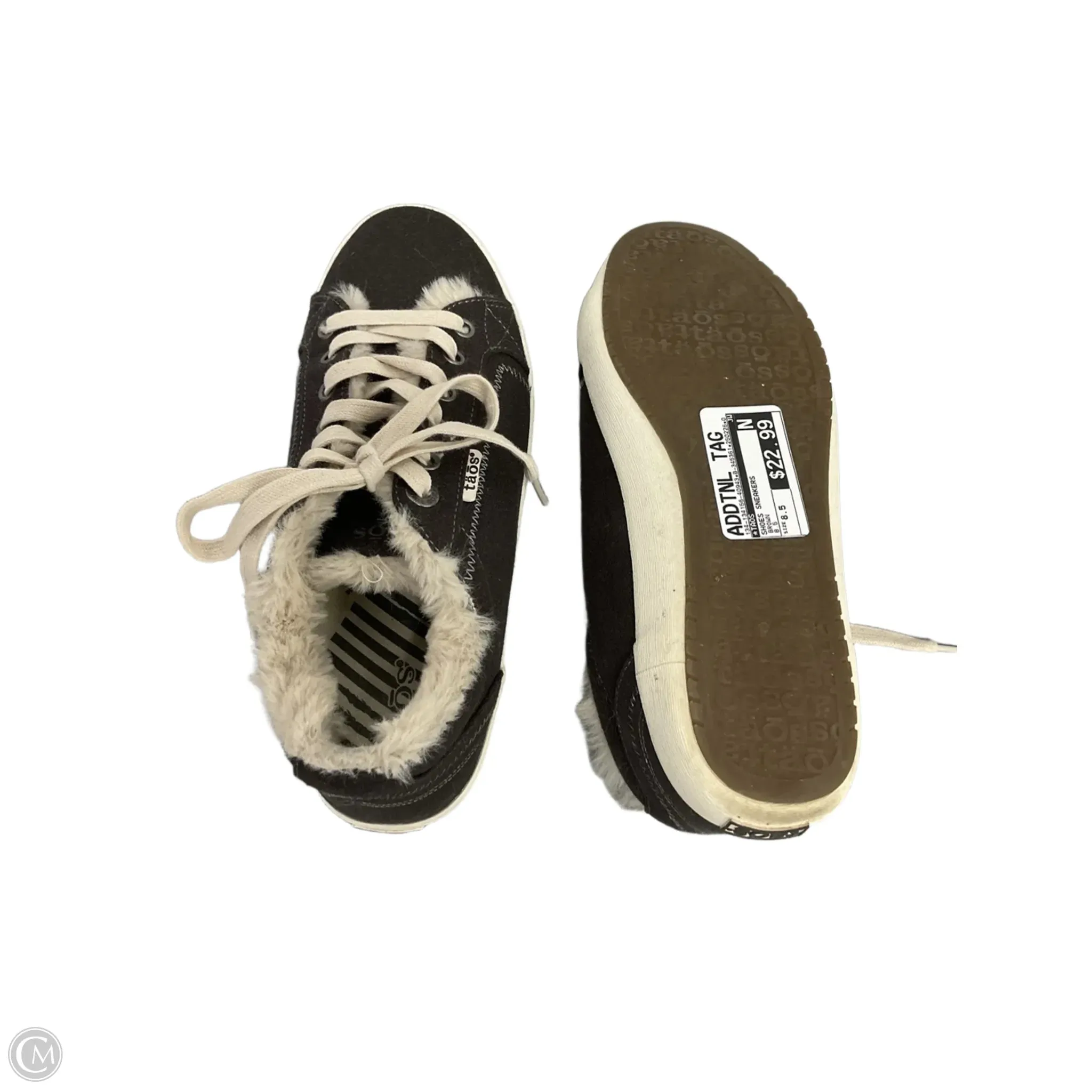 Shoes Sneakers By Taos In Brown, Size: 8.5