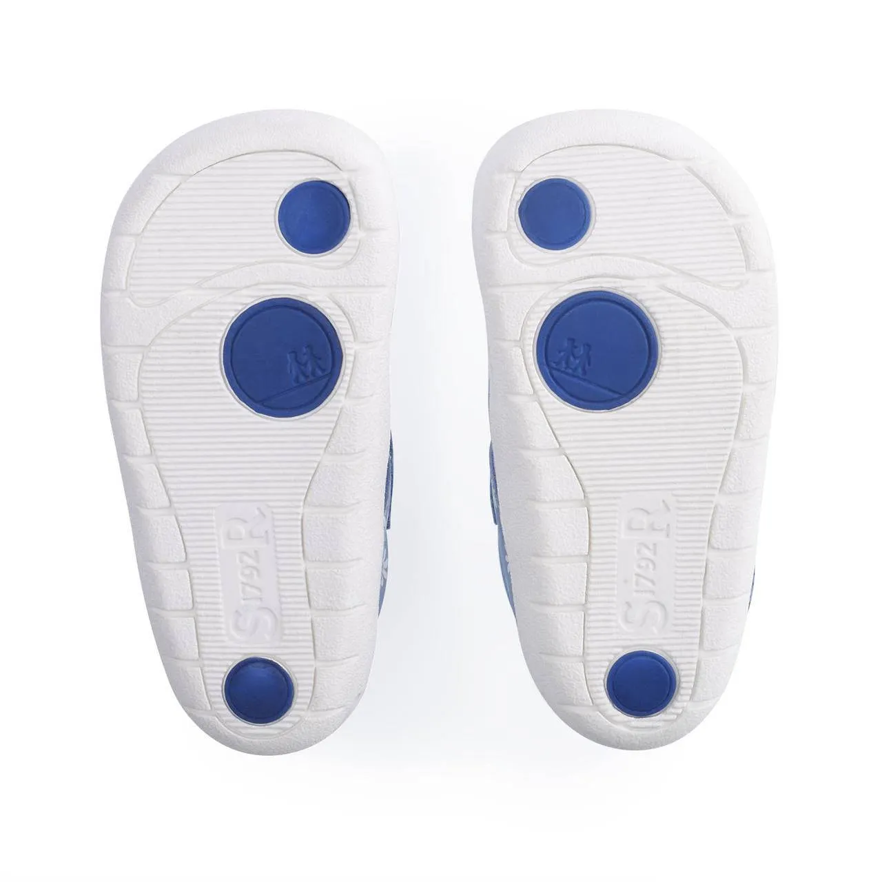 StartRite Bud 0811_2 Girls Blue Daisy Nubuck Buckle Shoes