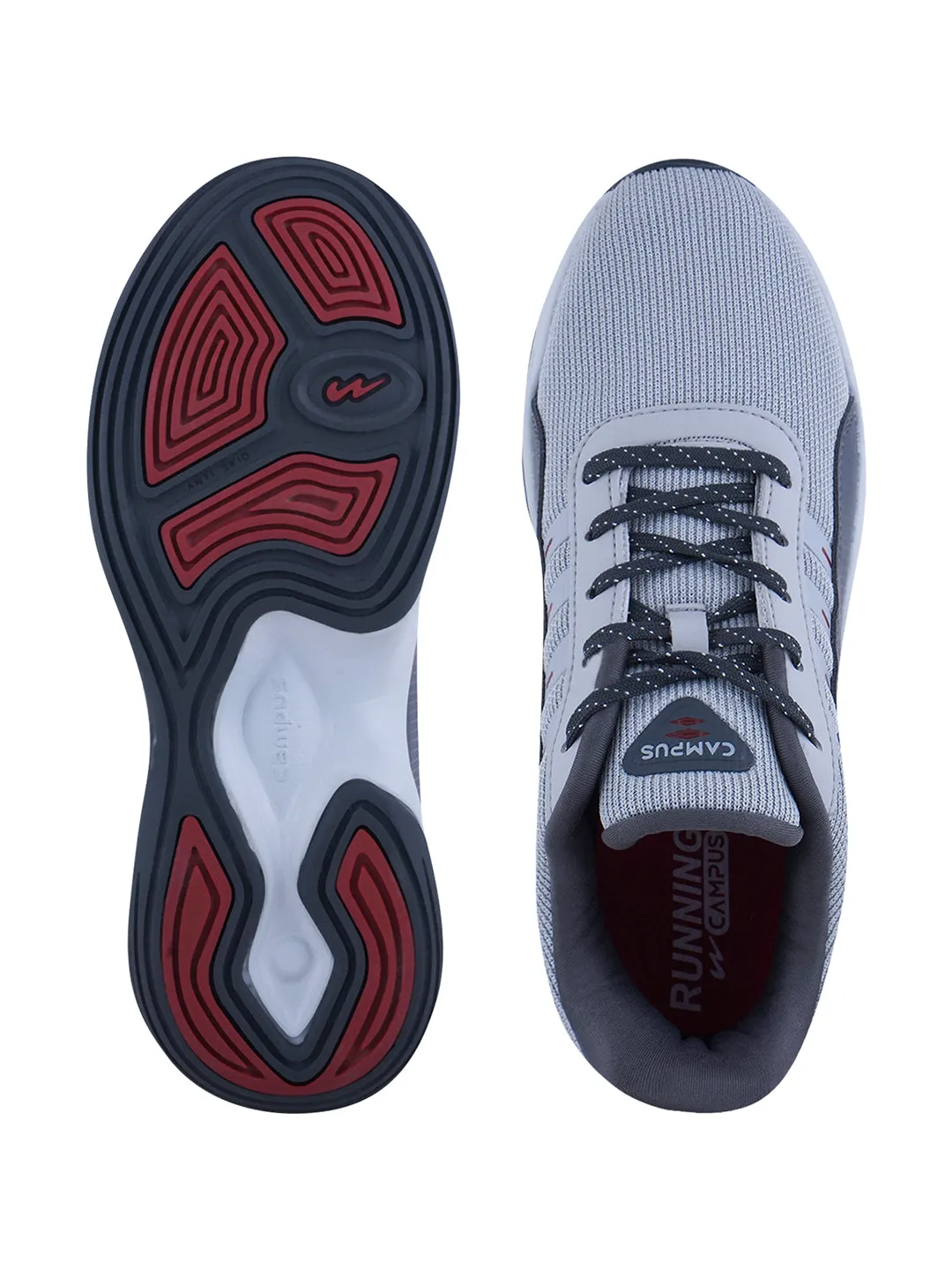 TERMINATOR N Grey Men's Running Shoes