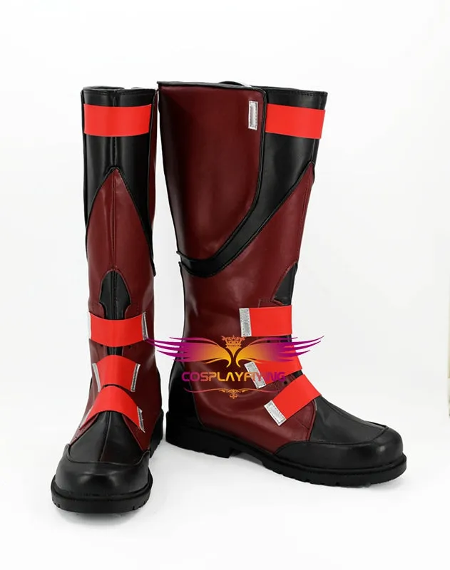 The Avengers Captain America Cosplay Shoes Boots Custom Made for Adult Men and Women