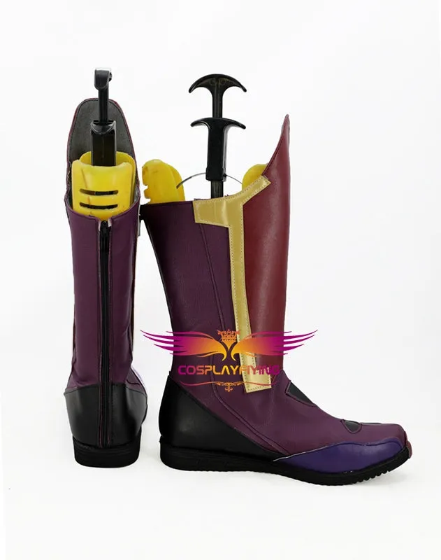 The Avengers Vision Cosplay Shoes Boots Custom Made for Adult Men and Women