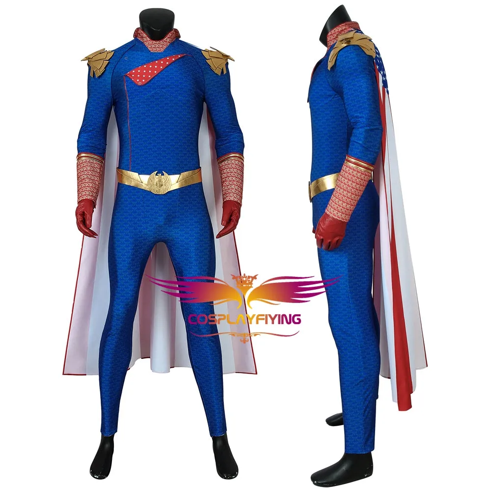 The Boys Season 1 The Homelander Full Set Cosplay Costume for Halloween Carnival